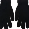 Strik-handsker, sort