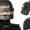 SWAT hjelm med visir, børne