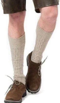 Tyroler strømper beige 43/46