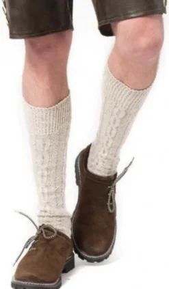Tyroler strømper lys beige 43/46