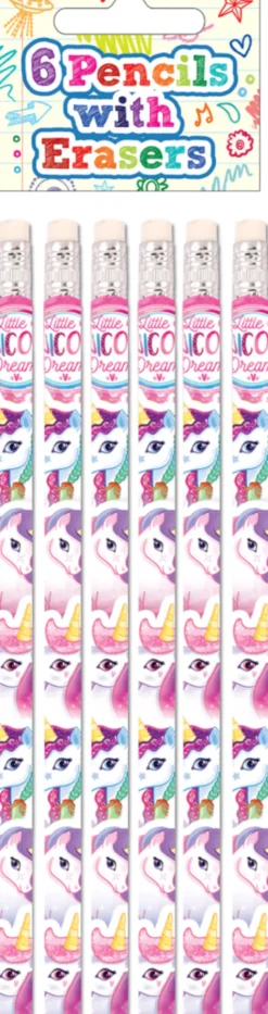Unicorn blyanter 6-pak