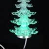 USB juletræ m/LED-lys 11 cm