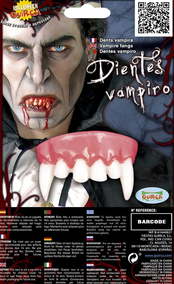 Vampyr tænder, overmund