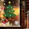 Vinduesdekoration juletræ