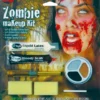 Zombie kvinde makeup kit